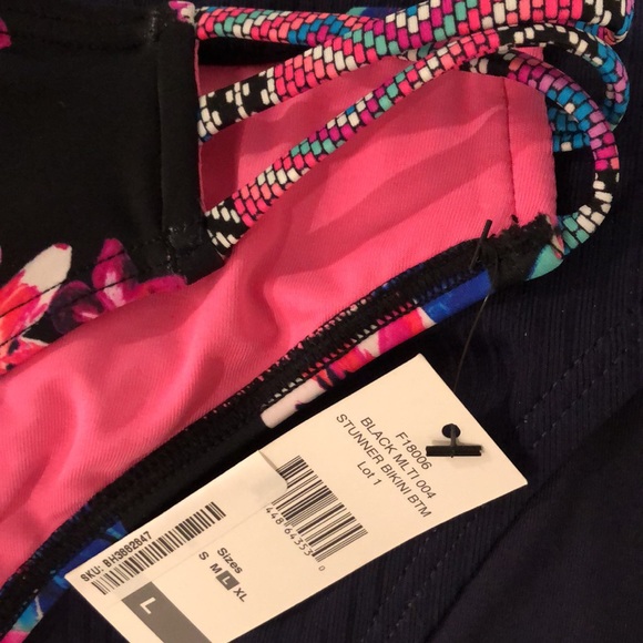 NWT [Sundazed] Stunner Hipster Floral Bikini Swim Bottom Womens Size Large - Picture 4 of 8